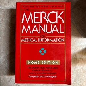 Merck Manual of Medical Information Book Home Edition Pocket Books Reference EUC